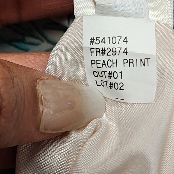 A New Day Floral Peach Print Dress 2X | Women’s Casual Plus Size Outfit - Picture 5 of 13